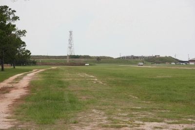 Looking back toward the historic Fort Morgan from the location of the Peace Magazine image. Click for full size.