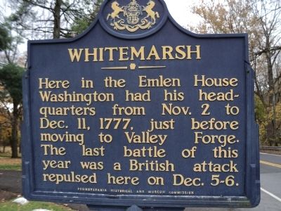 Whitemarch Marker image. Click for full size.