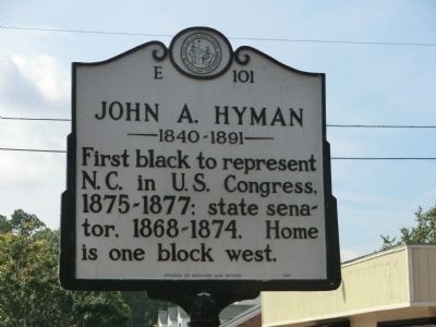 John A. Hyman Marker image. Click for full size.