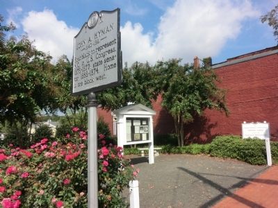 John A. Hyman Marker. Click for full size. John A. Hyman Marker image. Click for full size.