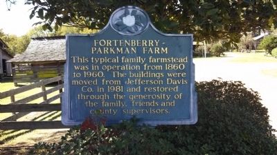 Fortenberry - Parkman Farm Marker image. Click for full size.