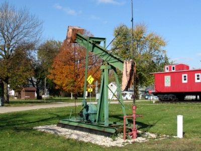 Pump Jack near Marker. Click for full size. Pump Jack near Marker image. Click for full size.