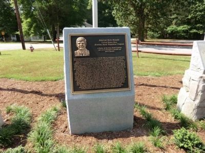 Admiral Kirk Donald Marker. Click for full size. Admiral Kirk Donald Marker image. Click for full size.