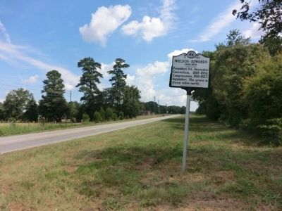 Weldon Edwards Marker. Click for full size. Weldon Edwards Marker image. Click for full size.