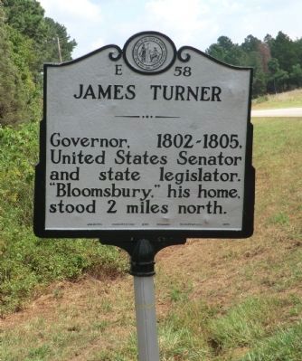 James Turner Marker. Click for full size. James Turner Marker image. Click for full size.