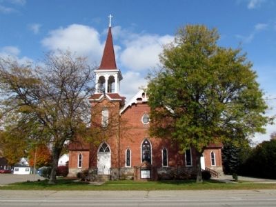 Otsego Methodist Church. Click for full size. Otsego Methodist Church image. Click for full size.