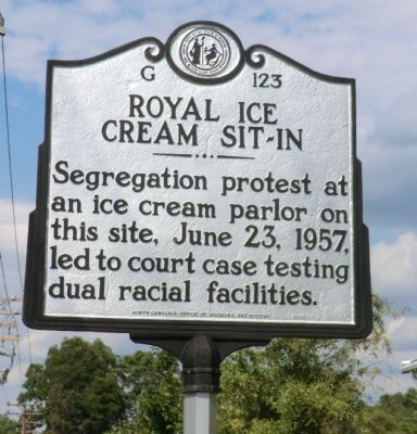 Royal Ice Cream Sit-In Marker image. Click for full size.