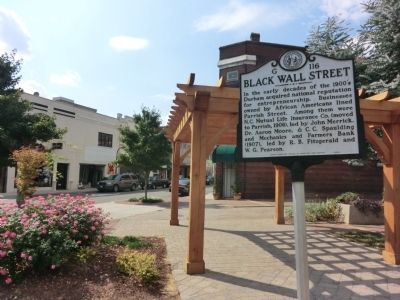 Black Wall Street Marker. Click for full size. Black Wall Street Marker image. Click for full size.
