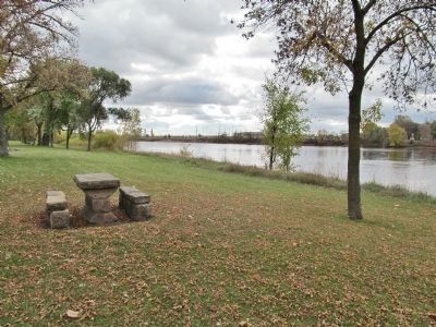 Mississippi River by Marker. Click for full size. Mississippi River by Marker image. Click for full size.