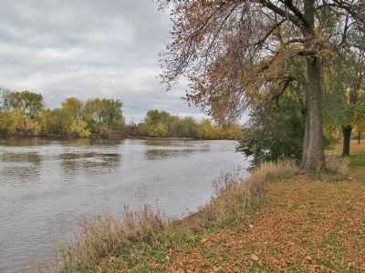 Mississippi River by Marker. Click for full size. Mississippi River by Marker image. Click for full size.