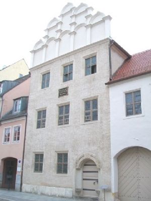 The Melanchthon House / Das Melanchthonhaus and Marker image. Click for full size.