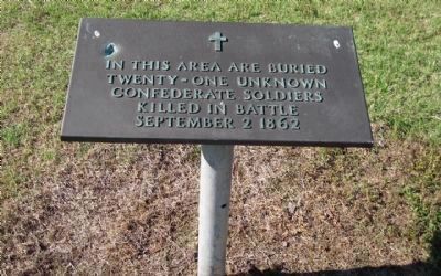 Confederate Grave Marker image. Click for full size.