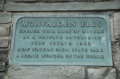 Watkins Glen State Park Marker. Click for full size. Watkins Glen State Park Marker image. Click for full size.