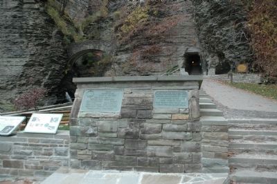 Watkins Glen State Park Marker. Click for full size. Watkins Glen State Park Marker image. Click for full size.