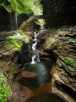 Watkins Glen State Park. Click for full size. Watkins Glen State Park image. Click for full size.