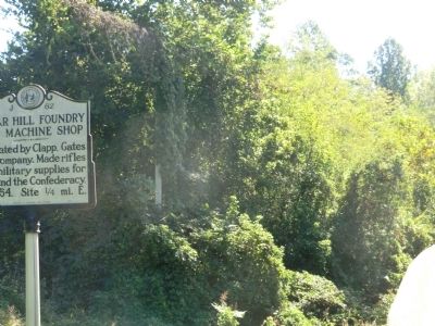 Cedar Hill Foundry and Machine Shop Marker. Click for full size. Cedar Hill Foundry and Machine Shop Marker image. Click for full size.