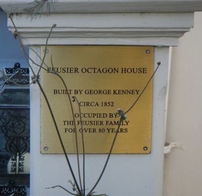 Octagon House Marker. Click for full size. Octagon House Marker image. Click for full size.