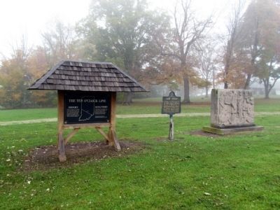 Camp Hughes Marker. Click for full size. Camp Hughes Marker image. Click for full size.