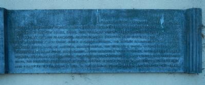 Coit Memorial Tower Marker, right panel image. Click for full size.