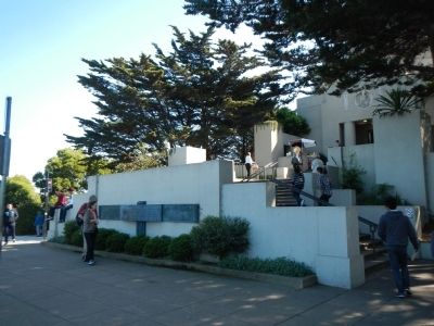 Coit Memorial Tower Marker. Click for full size. Coit Memorial Tower Marker image. Click for full size.