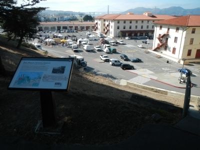 Fort Mason Historic District Marker. Click for full size. Fort Mason Historic District Marker image. Click for full size.