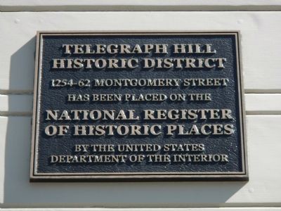 Telegraph Hill Historic District Marker image. Click for full size.