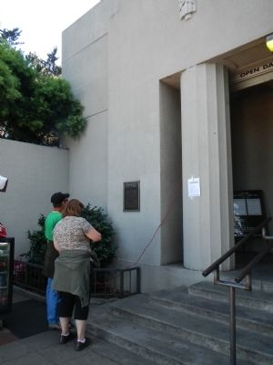 Coit Tower Marker. Click for full size. Coit Tower Marker image. Click for full size.