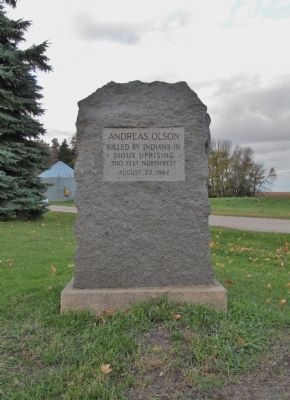 Andreas Olson Marker. Click for full size. Andreas Olson Marker image. Click for full size.