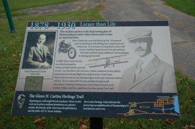 Larger Than Life Marker. Click for full size. Larger Than Life Marker image. Click for full size.