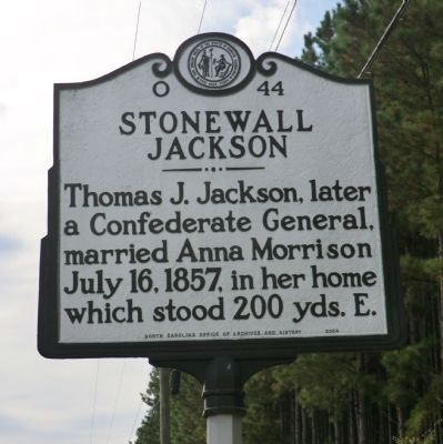Stonewall Jackson Marker image. Click for full size.