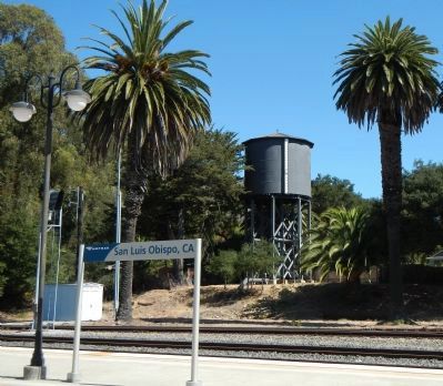 Southern Pacific Water Tower. Click for full size. Southern Pacific Water Tower image. Click for full size.