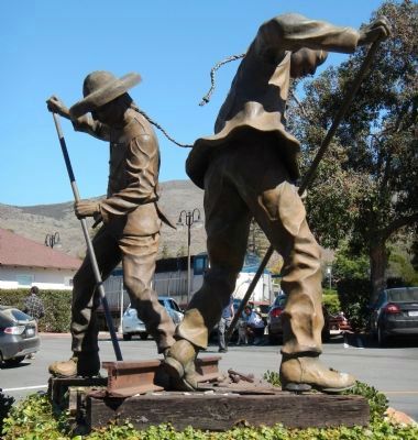 The Iron Pioneers Monument. Click for full size. The Iron Pioneers Monument image. Click for full size.