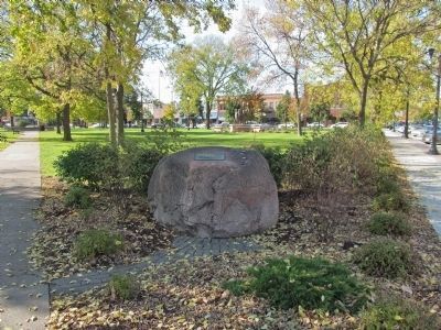 Hutchinson Stockade Site and Marker. Click for full size. Hutchinson Stockade Site and Marker image. Click for full size.