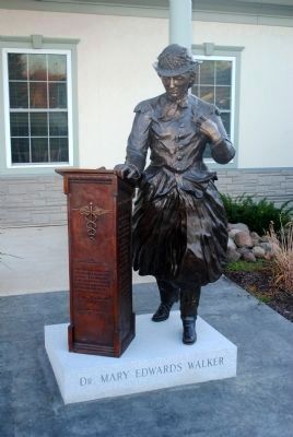 Birthplace Dr. Mary Edwards Walker Marker image. Click for full size.