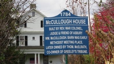 McCullough House Marker image. Click for full size.