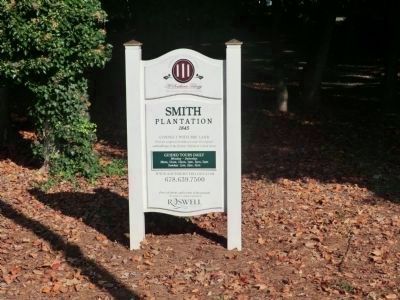 Smith Plantation 1845. Click for full size. Smith Plantation 1845 image. Click for full size.