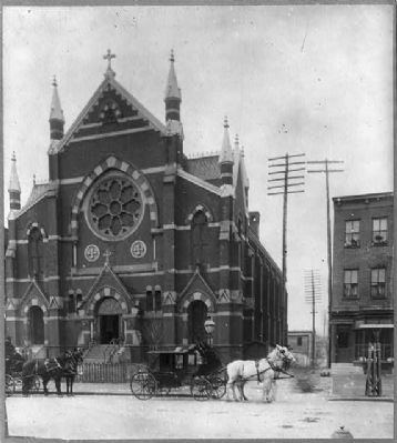 Saint Augustine original Catholic Church, est. 1899. image. Click for full size.
