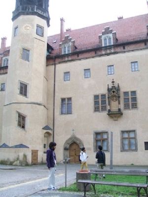 Martin Luther House and Monument. Click for full size. Martin Luther House and Monument image. Click for full size.