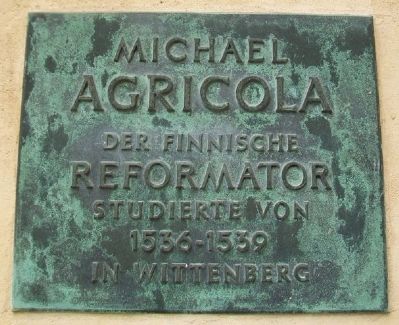 Michael Agricola Marker image. Click for full size.