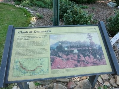 Clash at Kennesaw Marker image. Click for full size.