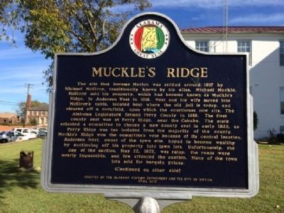 Muckle's Ridge Marker image. Click for full size.