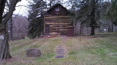 Walker-Ewing Log House image. Click for full size.