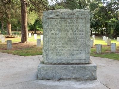 Unknown Confederate Soldiers Memorial image. Click for full size.