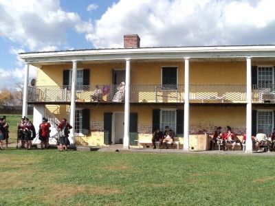 Officers Quarters at Fort Mifflin image. Click for full size.