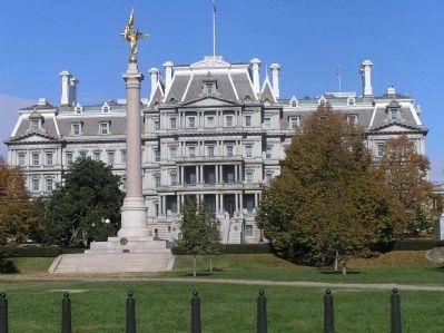 Old Executive Building (south face). Click for full size. Old Executive Building (south face) image. Click for full size.