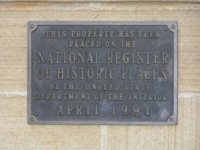 Grace Reformed Church on National Register of Historic Places Marker. Click for full size. Grace Reformed Church on National Register of Historic Places Marker image. Click for full size.