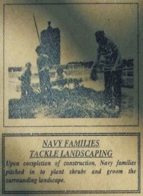 Navy Familes<br>Tackle Landscaping image. Click for full size.