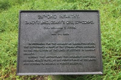 29th Ohio Infantry Marker image. Click for full size.