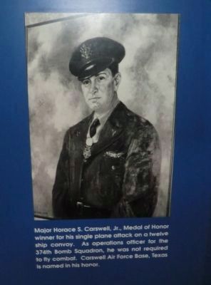 Horace Carswell Jr., Medal of Honor Recipient image. Click for full size.