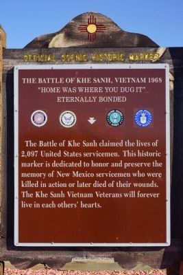 The Battle of Khe Sanh Vietnam, 1968 Marker image. Click for full size.